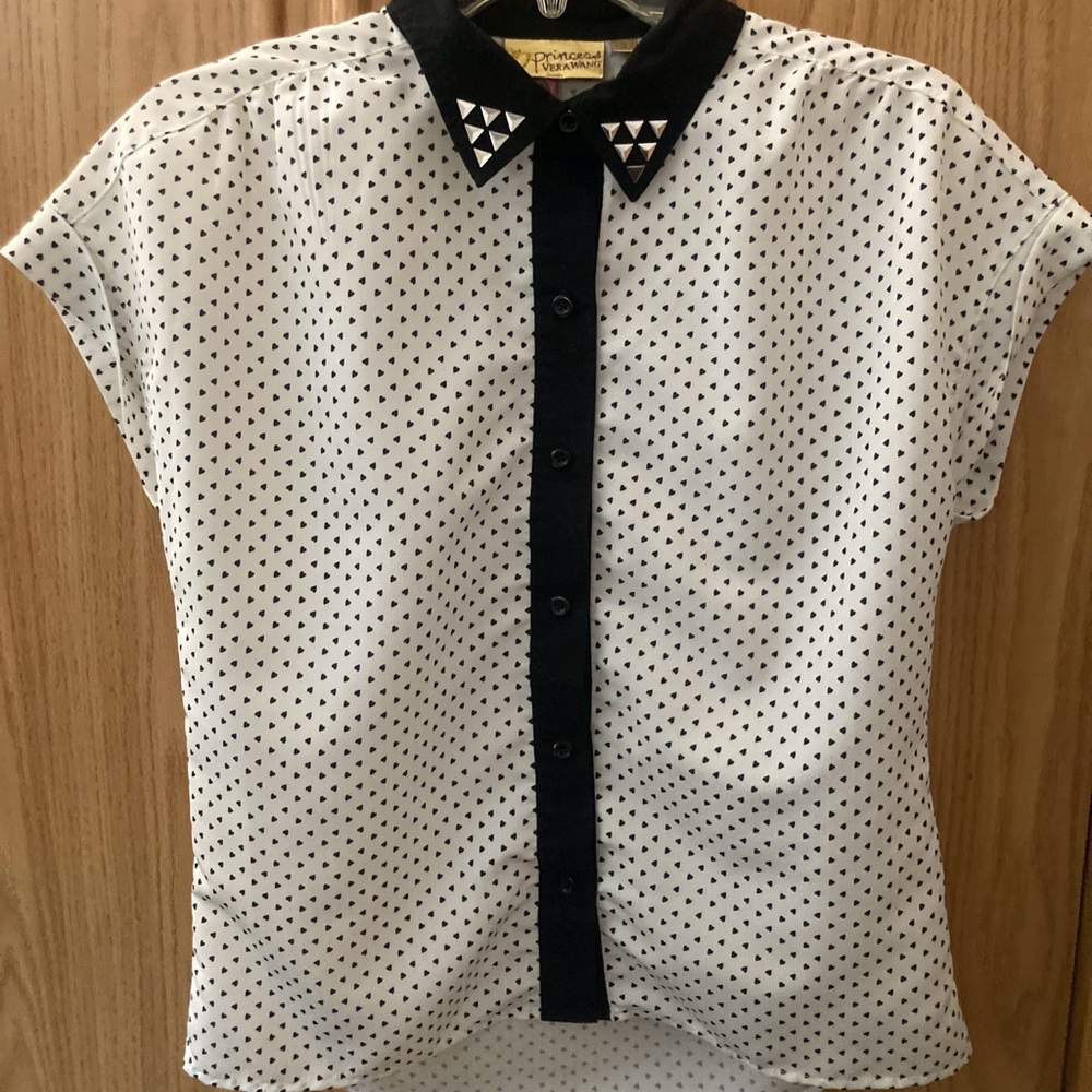 Princess Vera Wang Button Up Blouse - Picture 2 of 5